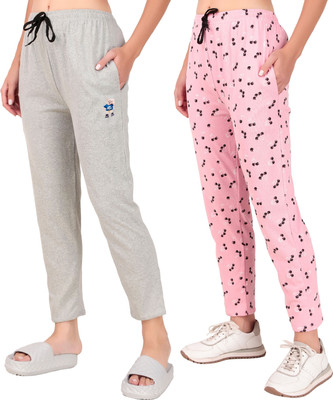 FASHIONHOUSETS Solid, Printed Women Multicolor Track Pants