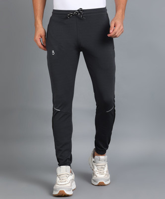 Moda Rapido Solid Men Grey Track Pants