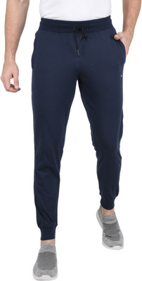 MONTE CARLO Solid Men Blue Track Pants
