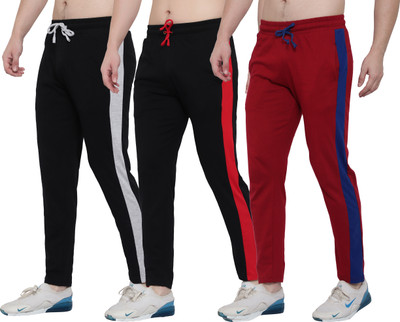 FASHA Colorblock Men Multicolor Track Pants