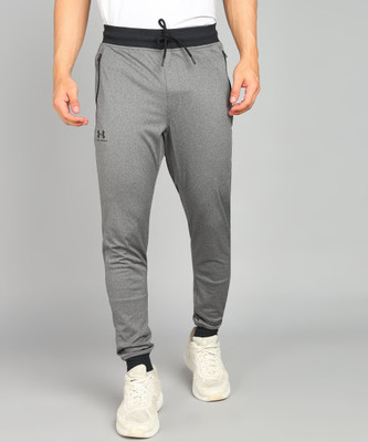 UNDER ARMOUR Solid Men Grey Track Pants
