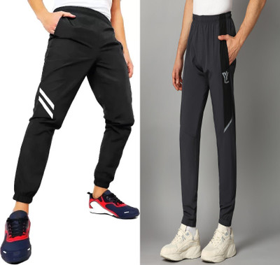 YUNEK Solid Men Multicolor Track Pants