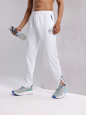 HRX by Hrithik Roshan Solid Men White Track Pants