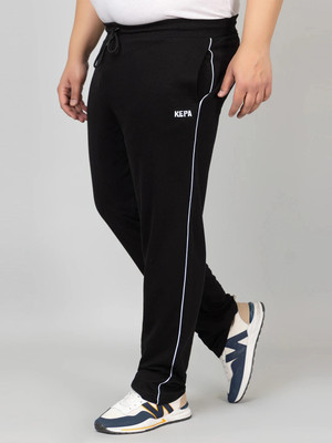 Kepa Solid Men Black Track Pants