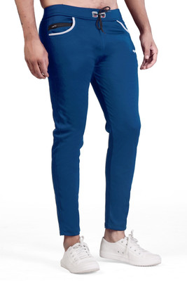 AXAY FASHION Solid Men Light Blue Track Pants