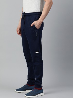 ARDEUR Self Design Men Blue Track Pants