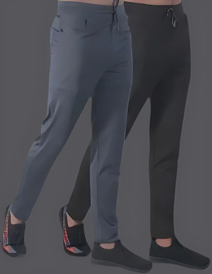 Todorov Solid Men Multicolor Track Pants