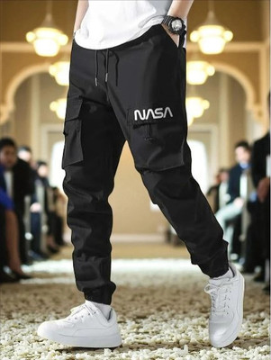 Di Fashion Slim Fit Men Black Trousers