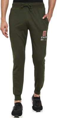 V-MART Solid Men Green Track Pants