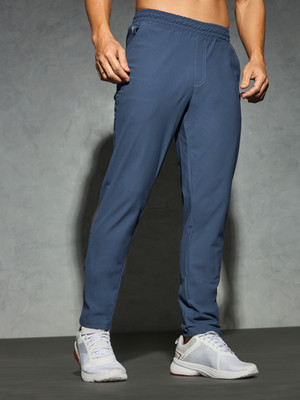 TECHNOSPORT Solid Men Blue Track Pants
