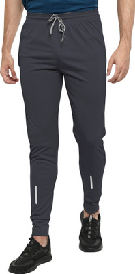PS Traders Solid Men Grey Track Pants