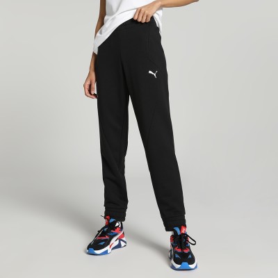 PUMA BMW MMS cc Solid Women Black Track Pants