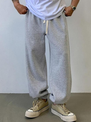 POSU TRENDZ Regular Fit Men Grey Trousers