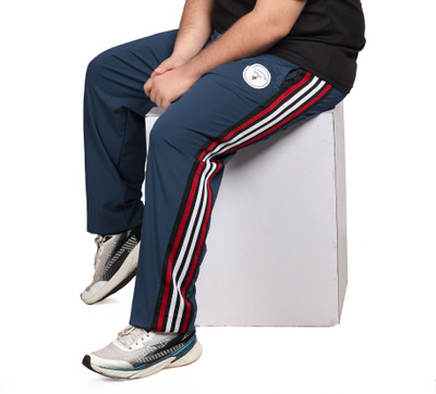 ADAAISTIC SPORTS Striped Men Blue Track Pants