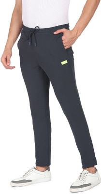 FLYING MACHINE Solid Men Grey Track Pants