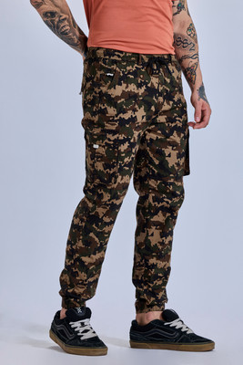 Tribe Printed Men Multicolor Track Pants