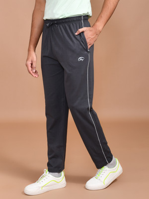 SKYKNIT Solid Men Grey Track Pants