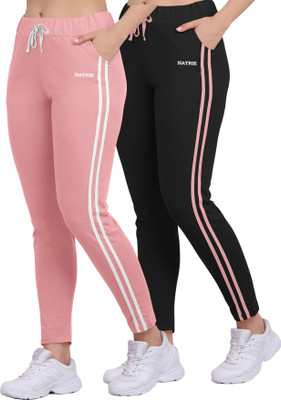 NATRIS Striped Women Multicolor Track Pants