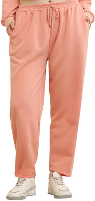The Unicharm Solid Women Pink Track Pants