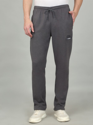 CANTABIL Solid Men Grey Track Pants