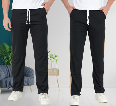IRHA Striped Men Multicolor Track Pants