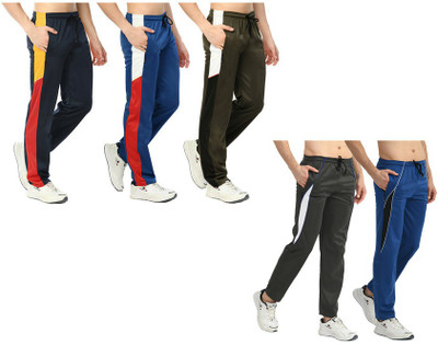 KAVYA Solid Men Multicolor Track Pants