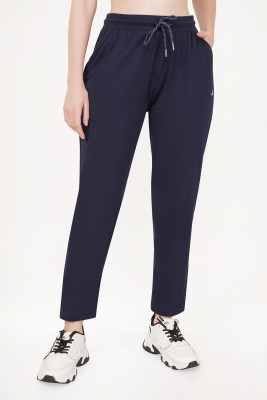 PROPERSEVEN Solid Women Dark Blue Track Pants