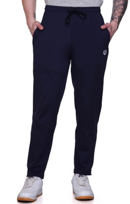 Leebonee Solid Men Dark Blue Track Pants