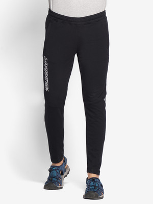Wildcraft Solid Men Black Track Pants