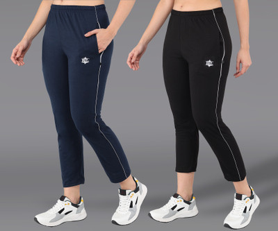 ASDF Solid Women Multicolor Track Pants