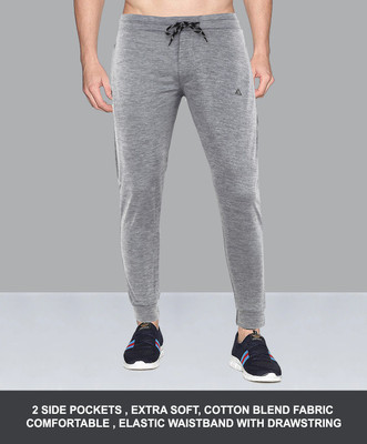 AVOLT Solid Men Grey Track Pants