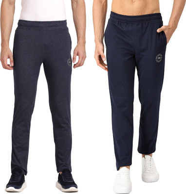 Pepe Jeans Solid Men Blue, Grey Track Pants