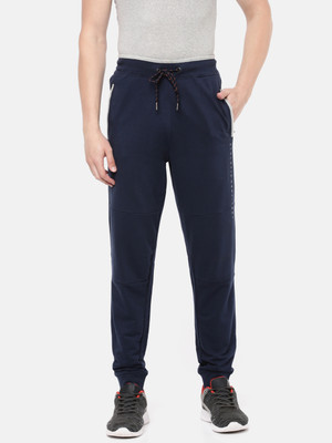 Macroman M-Series Solid Men Blue Track Pants
