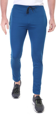 Toxic ADDICTION Self Design Men Light Blue Track Pants