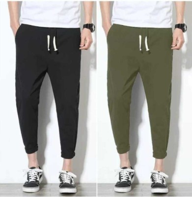 AlamTshirt Solid Men Multicolor Track Pants