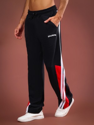 WEARDUDS Self Design Men Red Track Pants