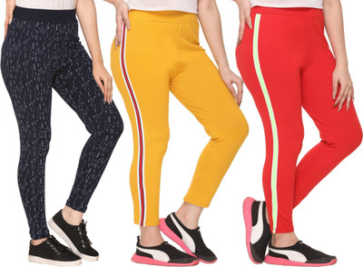 HouseOfCommon Printed, Striped Women Multicolor Track Pants