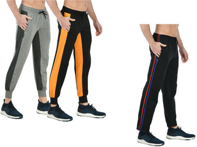 Indistar Colorblock Men Multicolor Track Pants