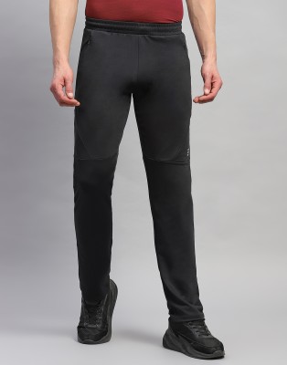 Rock.it Solid Men Black Track Pants