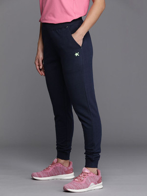 HRX by Hrithik Roshan Printed Men Dark Blue Track Pants