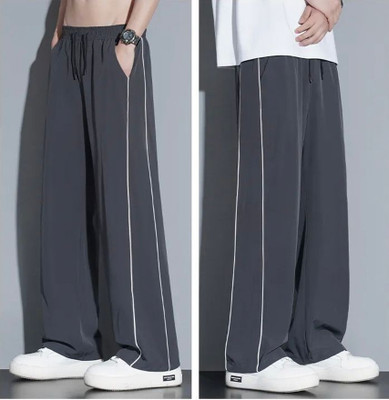 Enterprises Himani Striped Men Black Track Pants