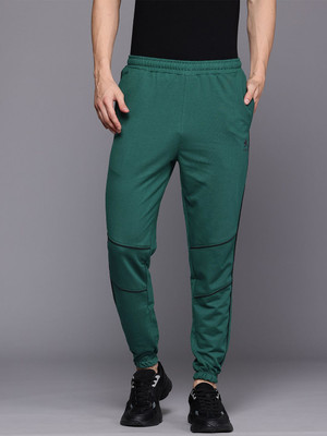 HRX by Hrithik Roshan Solid Men Green Track Pants