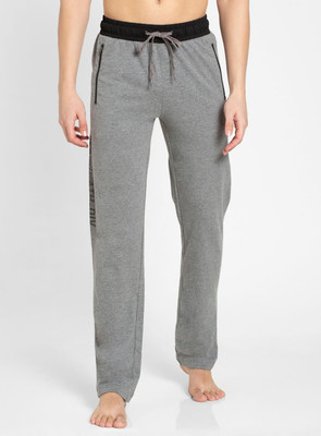 JOCKEY Solid Men Grey Track Pants