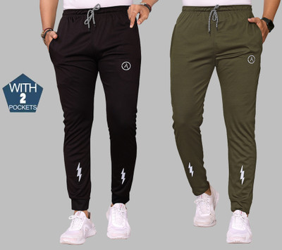 ANAND Printed Men Multicolor Track Pants