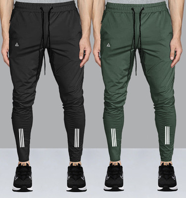 AVOLT Striped Men Multicolor Track Pants