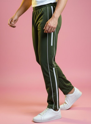 GAUTAM SPORTS Solid Men Olive Track Pants