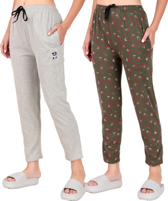 FASHIONHOUSETS Solid, Printed Women Multicolor Track Pants