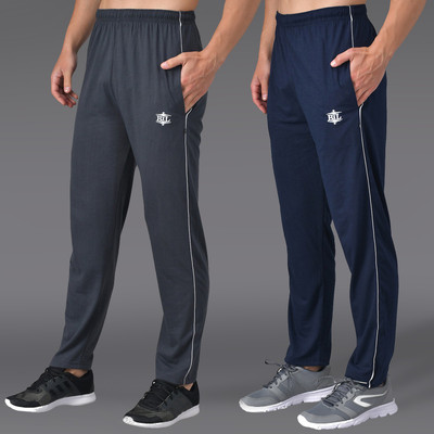 ASDF Solid Men Multicolor Track Pants