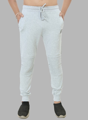 BLACK BROTHERS Solid Men Grey Track Pants