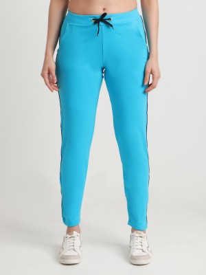 TT Solid Women Blue Track Pants